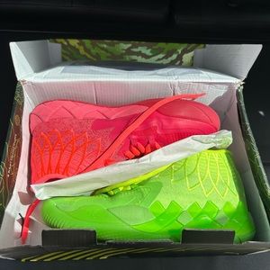 Puma Rick and morty lamelo ball basketball shoes